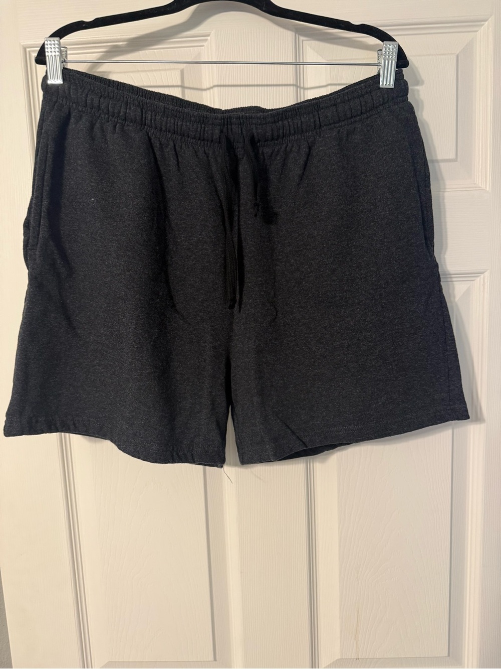 XL Charcoal Athletic Drawstring Shorts
